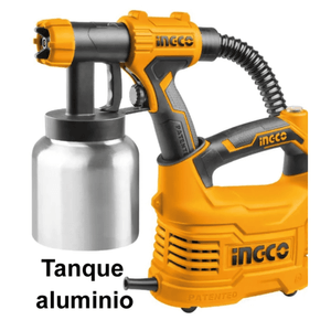 Pistola para Pintar 550w Tanque de Aluminio Ingco SPG5008-2