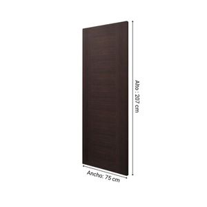 Puerta HDF Senegal Pet Wengue 3mm 4x75x207cm