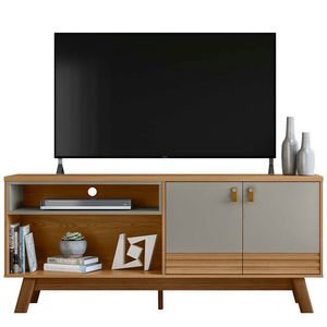 Mesa para TV VIVA HOME Praga Gris Hasta 65''