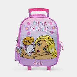 Maleta Escolar Childrens Club Infante 6Bar2000033 Barbie Textil