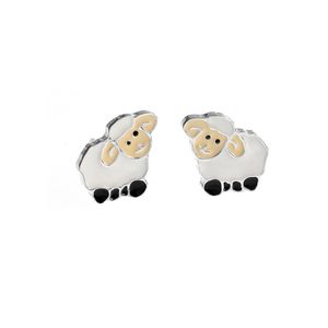 Aretes De Plata 925 Para Niña Oveji