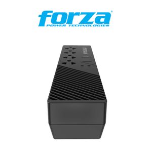 Estabilizador Fvr 1012 Forza 4 Salidas 1000va 500w Negro 200 Jules