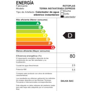 Terma instantánea Nueva Express