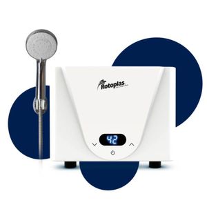 Rapiducha Eléctrica Rotoplas Digital Max 5500w Blanca