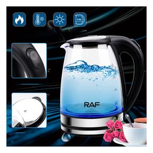 Hervidor Eléctrico De Vidrio Elegante RAF 2.0 Litros