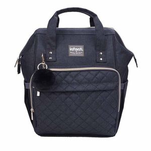 Mochila Pañalera Open Infanti Negra