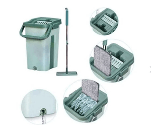 Balde Escurridor con Trapeador 360º