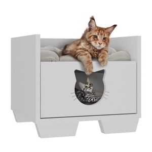 Cama para Gatos Félix color Blanco TU MESITA