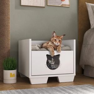 Cama para Gatos Félix color Blanco TU MESITA
