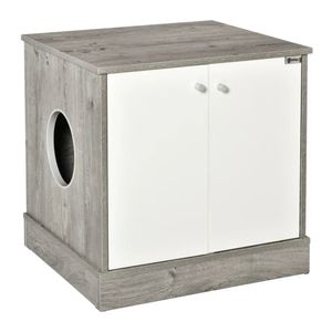 Casita para Gatos Flopy color Ceniza TU MESITA