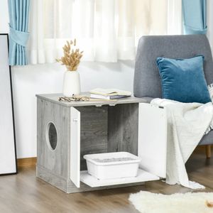 Casita para Gatos Flopy color Ceniza TU MESITA