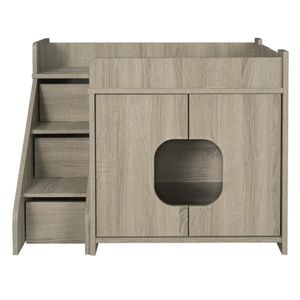 Mueble Moderno para gatos Molly color Gris TU MESITA