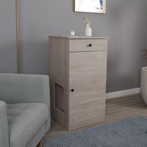 Casa Mueble para Gatos Shazam color Ceniza TU MESITA