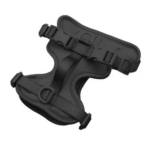 Arnés Transpirable con Correa Talla S Negro