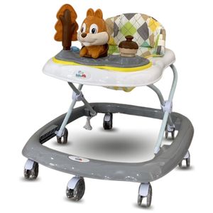Andador con Tablero Musical Swift Baby Gris