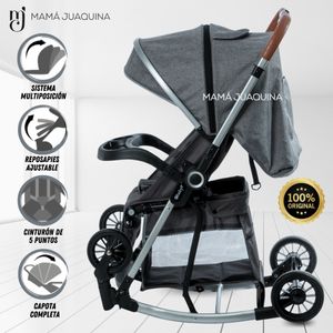 Coche Mecedora de Lujo Exutoire Gris