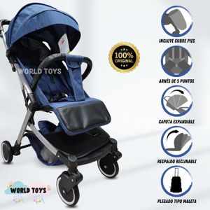 Coche de Paseo Maleta Berlithz Azul
