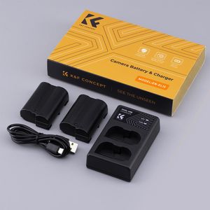 Cargador Dual+2 Baterias EN-EL15 K&F Concept  KF28.0012
