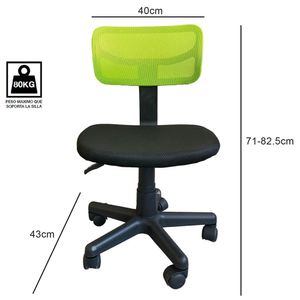 Silla de Escritorio VIVA HOME Verde