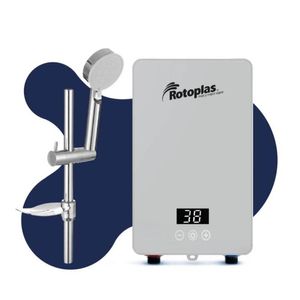 Rapiducha Eléctrica Rotoplas New Sense Pro 4500W Gris
