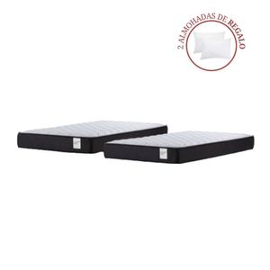 Combo 2 Colchones Move 1.5 Plazas + 2 Almohadas