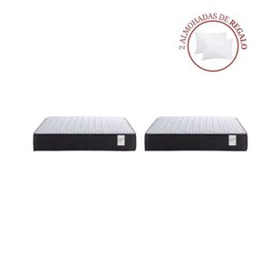 Combo 2 Colchones Move 1 Plaza + 2 Almohadas
