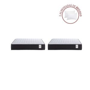 Combo 2 Colchones Move 2 Plazas + 2 Almohadas