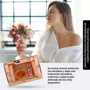 Eau De Parfum + Body Lotion + Body Mist + Hand Lotion Flower Secret