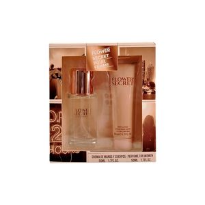 Perfume For Women 50Ml + Crema De Mano Y Cuero 50Ml Flower Secret