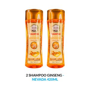 Shampoo Ginseng Nevada 420Ml 2 Unidades