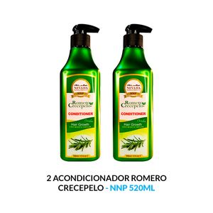 Acondicionador Romero Crecepelo Nnp 520Ml 2 Unidades