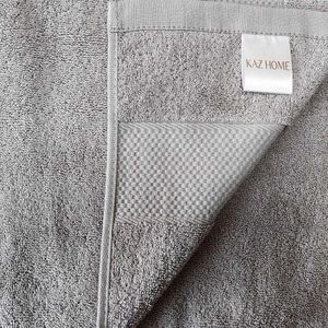 Toalla Extra Baño 80 x 160 cm New Gris 550gsm