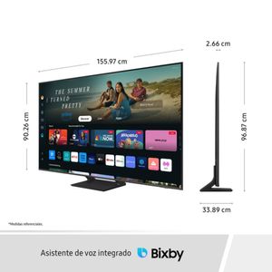 Televisor Samsung 70'' QN70Q65DAGXPE QLED 4K Q65D Tizen OS Smart TV