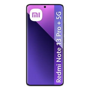 Smartphone XIAOMI Redmi Note 13 Pro+ 5G 6.67" 12GB 512GB 200MP + 8MP + 2MP Blanco
