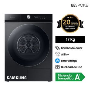 Secadora Samsung BeSpoke Luxury Black DV17B9750CV/PE 17kg