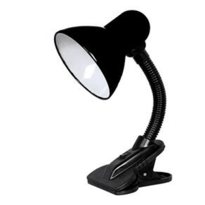 Lampara de Escritorio con Clip -NEGRO