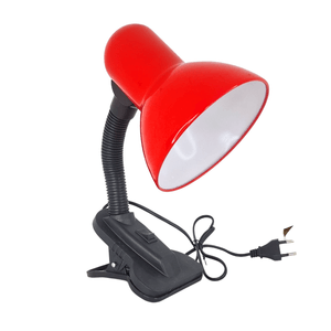 Lampara de Escritorio con Clip -ROJO