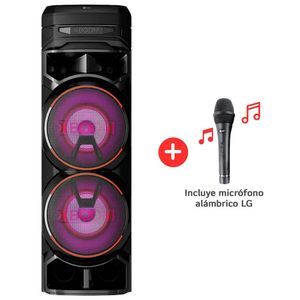 Torre de Sonido LG XBOOM con Bluetooth y Karaoke RNC9 + Microfono