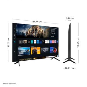 Televisor Samsung 65" Crystal Smart TV UHD 4K UN65CU7000GXPE