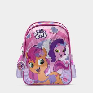 Mochila Escolar Childrens Club Pre Escolar 6Mlp2020011 My Little Pony Textil