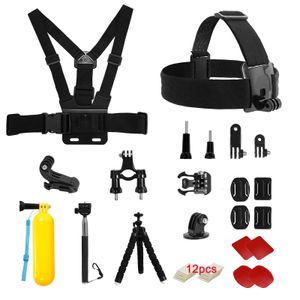 Kit de 30 accesorios para Gopro Hero 10, Hero 9, Hero 8, Hero 7, Hero 6, Hero 5, Hero 4 y otras cámaras de acción