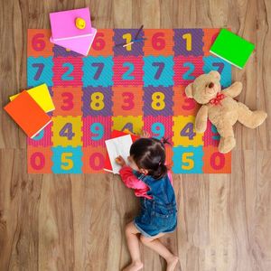 Alfombra infantil Brisa Números de 100cmX130cm Decorplas