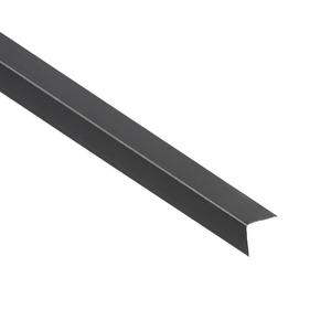 Perfil en L para Wall Panel Color Negro Decorplas