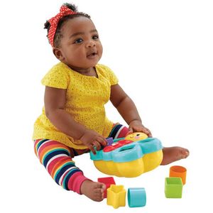 Juguete para Bebés FISHER-PRICE Mariposa de Bloques Divertidos 6 meses en adelante
