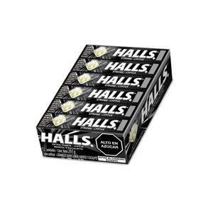 Caramelos HALLS Extra Fuerte Caja 12un