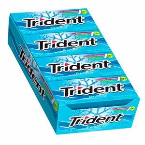 Goma de Mascar TRIDENT Evup Fresh Caja 12un