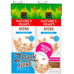Bebida de Avena NATURES HEART Caja 946ml Paquete 2un