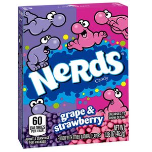 NERDS Grape & Strawberry Paquete 46.7g