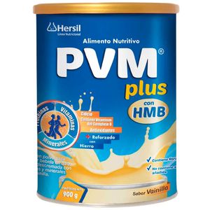 Complemento Alimenticio PVM Plus Vainilla Lata 900g