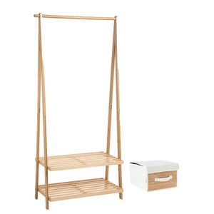 Mueble Clóset de Madera Bambú y Pino Copy